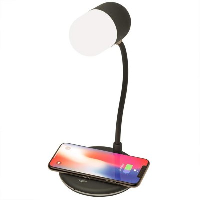 Multi-function led desk lamps with Wireless Speaker & Wireless Charger