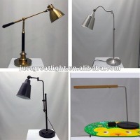 Chrome stainless steel lamp for reading