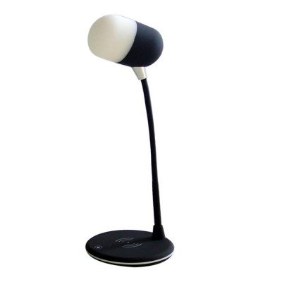 Modern smart wireless charging function Bluetooth led music desk lamp with speaker