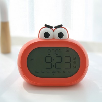 Multi-function Kids Alarm Clock with App control & Built-in rechargeable Battery