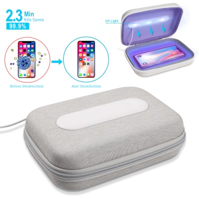 LED UV Cleaner Sanitizer Bag Multi-Functional Portable Led Lights Uv Phone Disinfection Box Underwear Sterilizer Bag