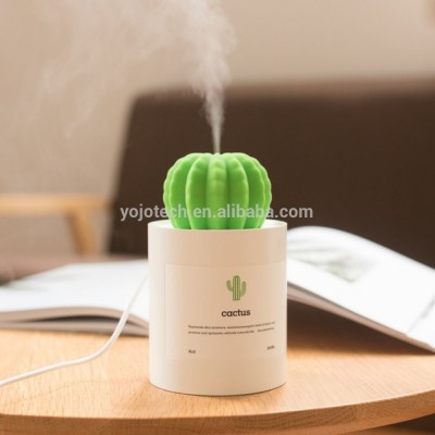 Cactus Shape USB Mini Personal Humidifier for for Bedroom, Home ,Office, Car